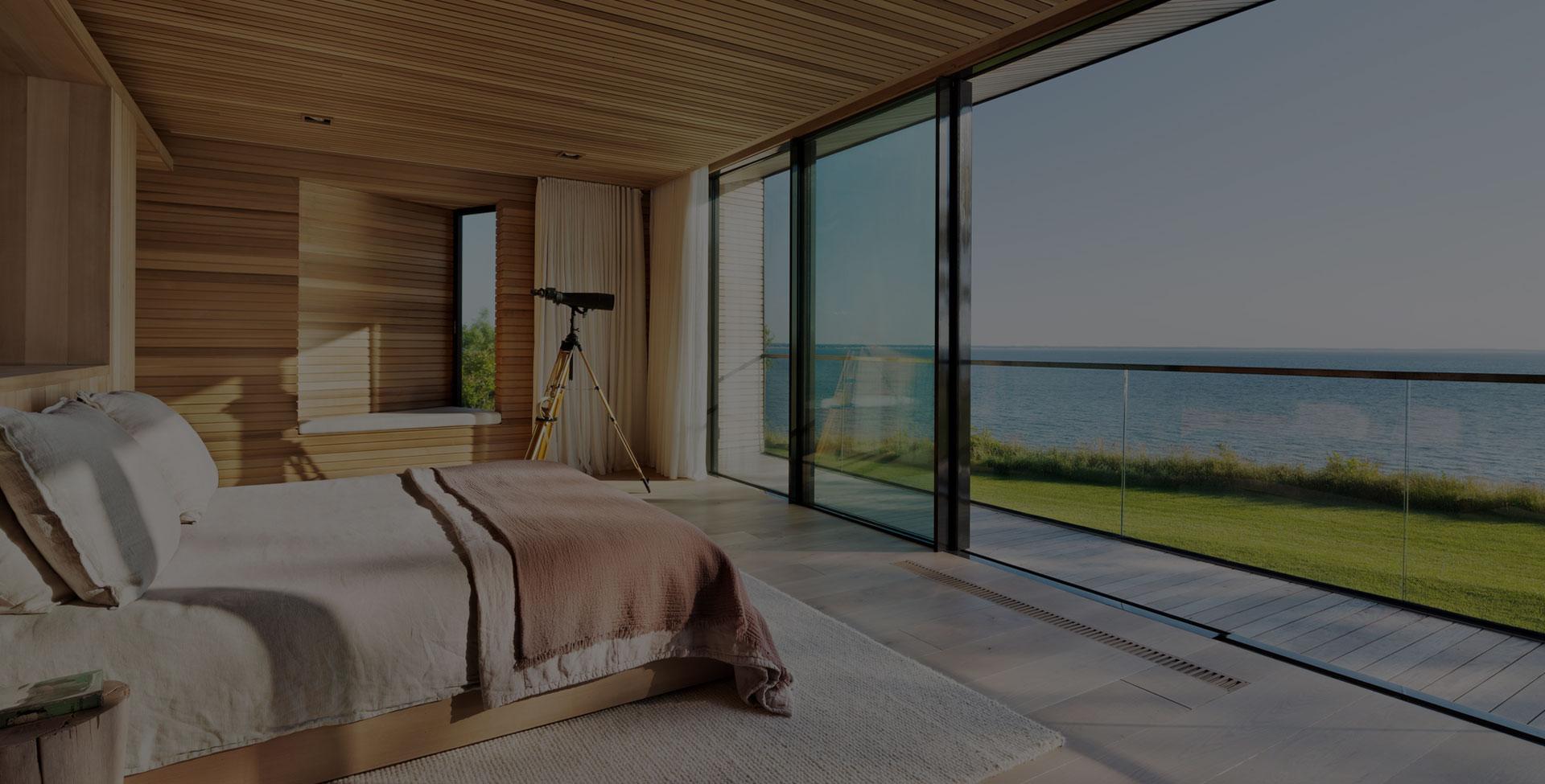 Lobby staircase inside Raycliff Capital's New York headquarters